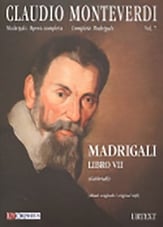 Madrigali, Libro VII Mixed Voices Vocal Score cover